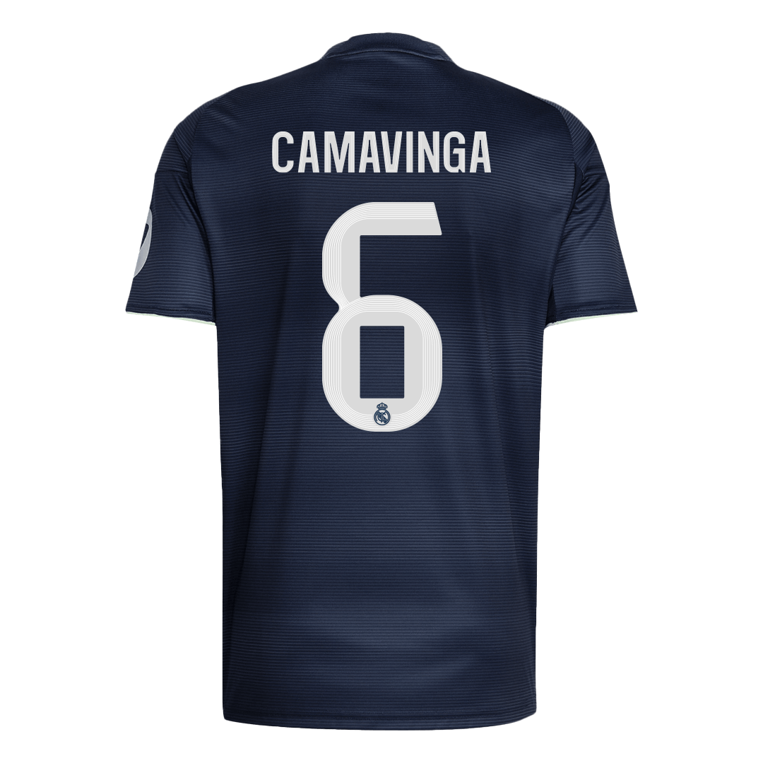 Maillot de Foot CAMAVINGA #6 Homme Real Madrid Extérieur 2025/26 [PREMIUM]