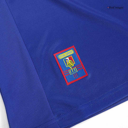 Maillot de foot domicile rétro homme France Coupe du Monde 1998