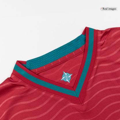 Maillot de football domicile RÚBEN DIAS #4 Homme Portugal Coupe du Monde 2026