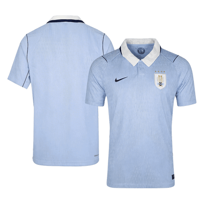 Maillot de Foot Domicile Uruguay Coupe du Monde 2026 Homme - Version Joueur - Coupe Ajustée