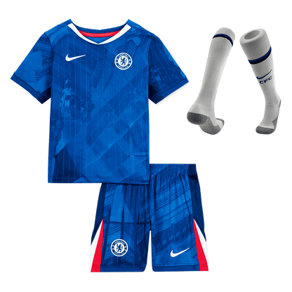 Kit complet Maillot de foot domicile Chelsea Enfant 2025/26