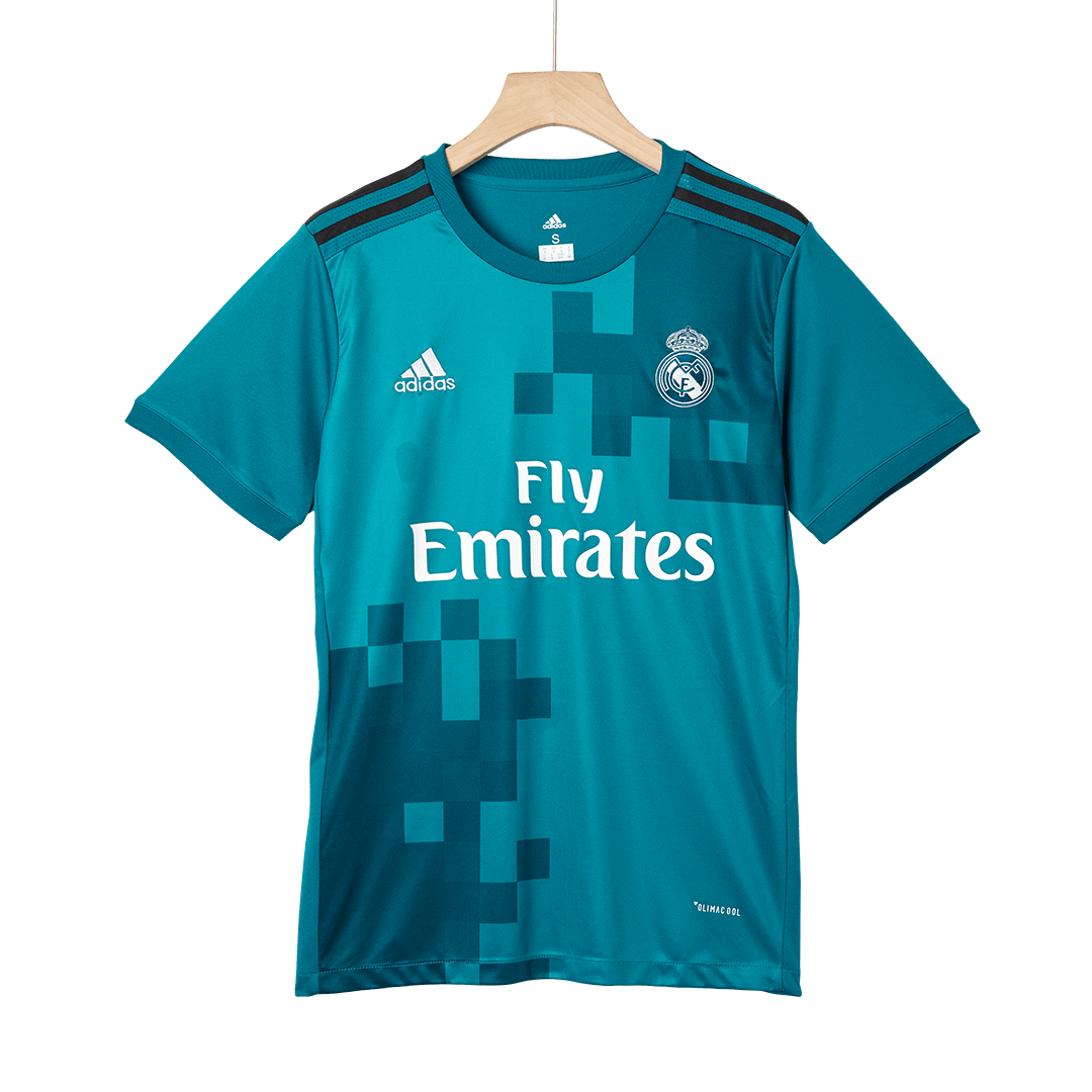 Maillot de foot rétro Real Madrid Third 2017/18 pour homme