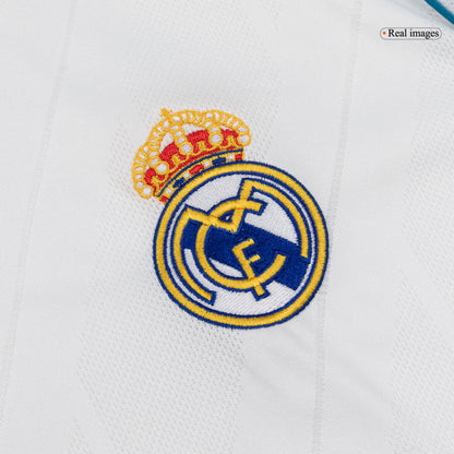 Maillot de foot rétro homme Real Madrid 2017/18 domicile manches longues