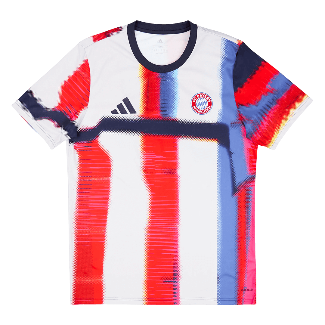 Maillot de football d'avant-match Bayern Munich 2025/26 pour homme