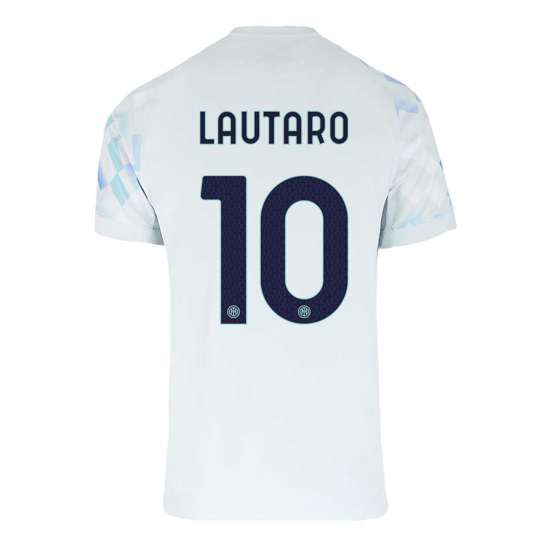 Maillot de football extérieur Inter Milan 2025/26 LAUTARO #10 pour homme