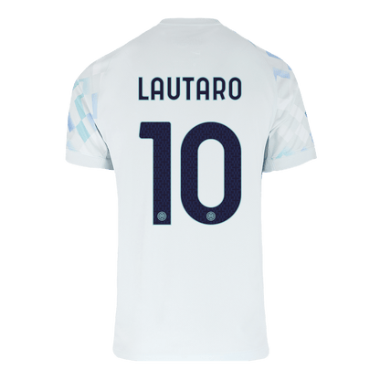 Maillot de football extérieur Inter Milan 2025/26 LAUTARO #10 pour homme