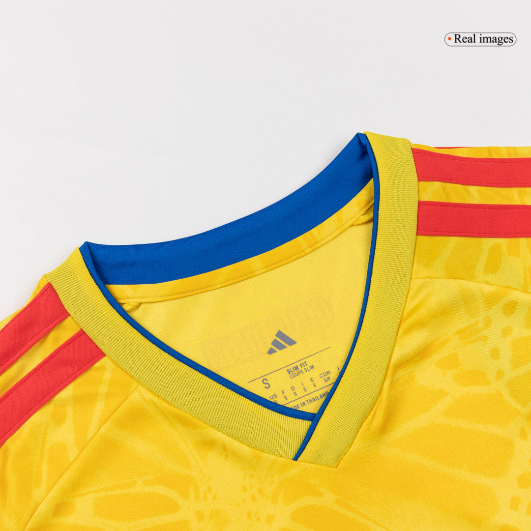 Maillot domicile de football pour homme Colombie Coupe du Monde 2026