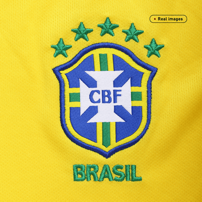 Maillot de football rétro domicile homme Brésil 2004