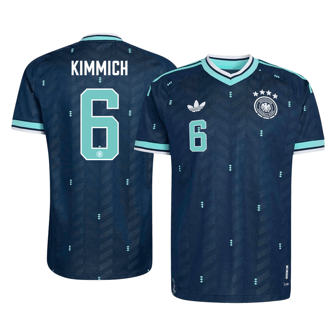 KIMMIC #6 Men's Germany World Cup 2026 Player Version Away Soccer Jersey - Slim Fit