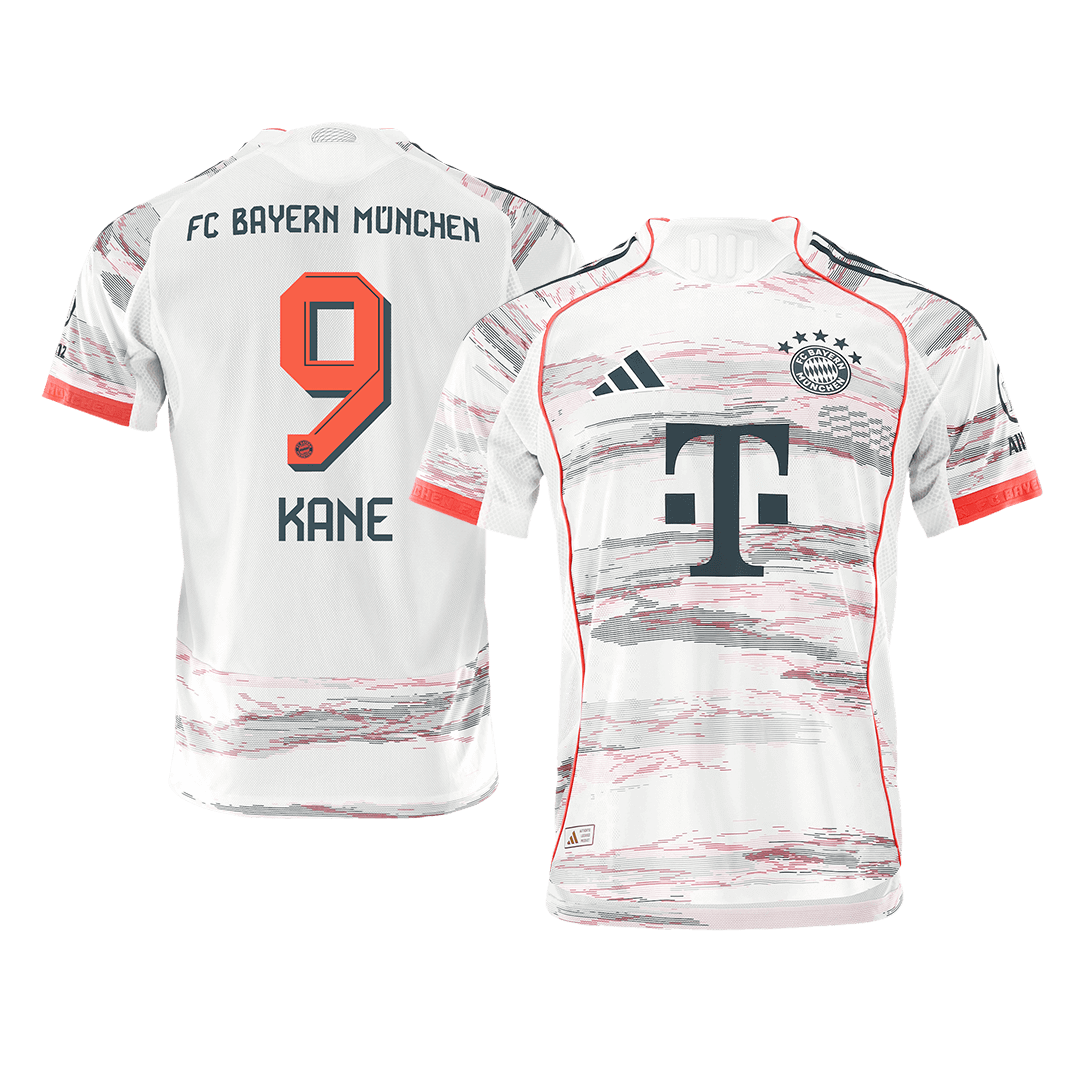 Maillot de foot KANE #9 extérieur du Bayern Munich 2025/26 - Version joueur - Coupe ajustée