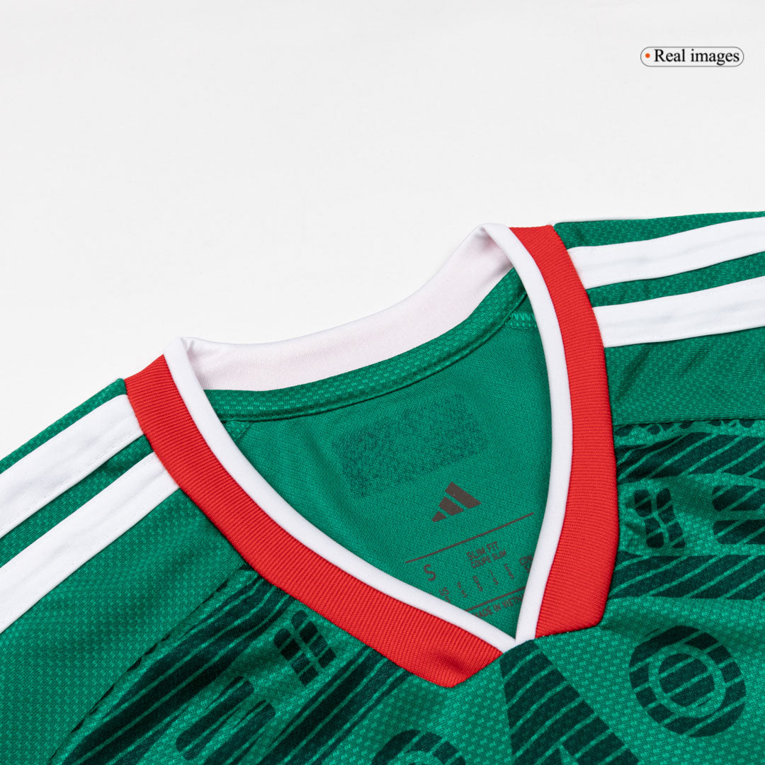Ensemble complet maillot de foot domicile Mexique Coupe du Monde 2026 homme [PREMIUM]