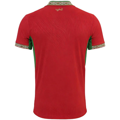 Men's Morocco World Cup 2026 Player Version Home Soccer Jersey - Slim Fit
