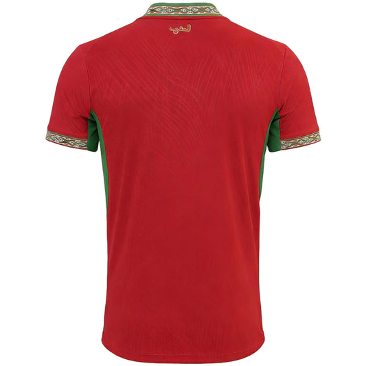 Men's Morocco World Cup 2026 Player Version Home Soccer Jersey - Slim Fit