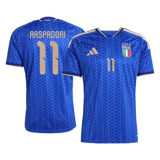 RASPADORI #11 Men's Italy World Cup 2026 Home Soccer Jersey [PREMIUM]