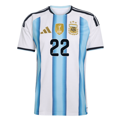 Maillot de Foot Domicile Homme Argentine Coupe du Monde 2026 L.MARTÍNEZ #22 [PREMIUM]