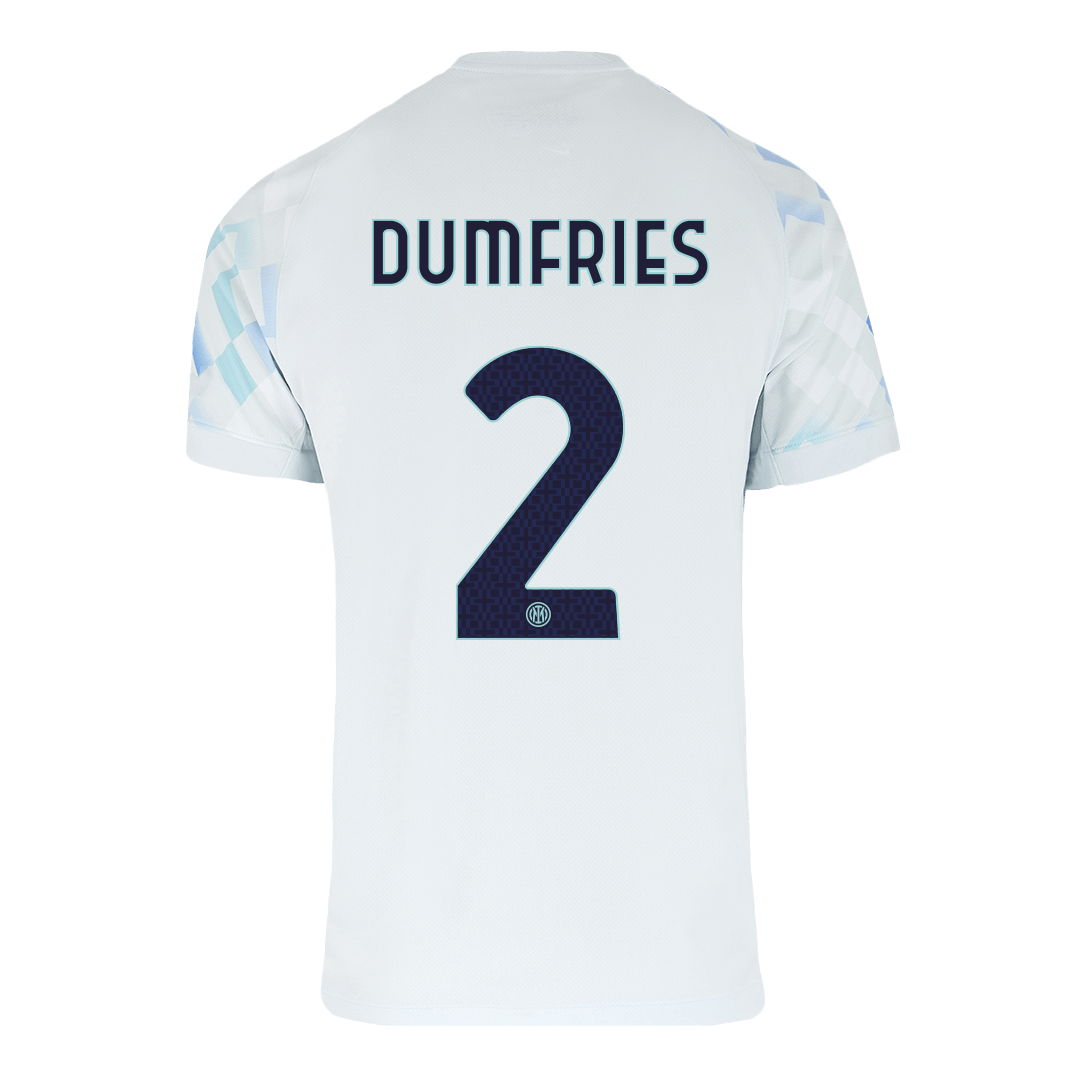 DUMFRIES #2 Maillot de Foot Inter Milan Extérieur 2025/26 Homme