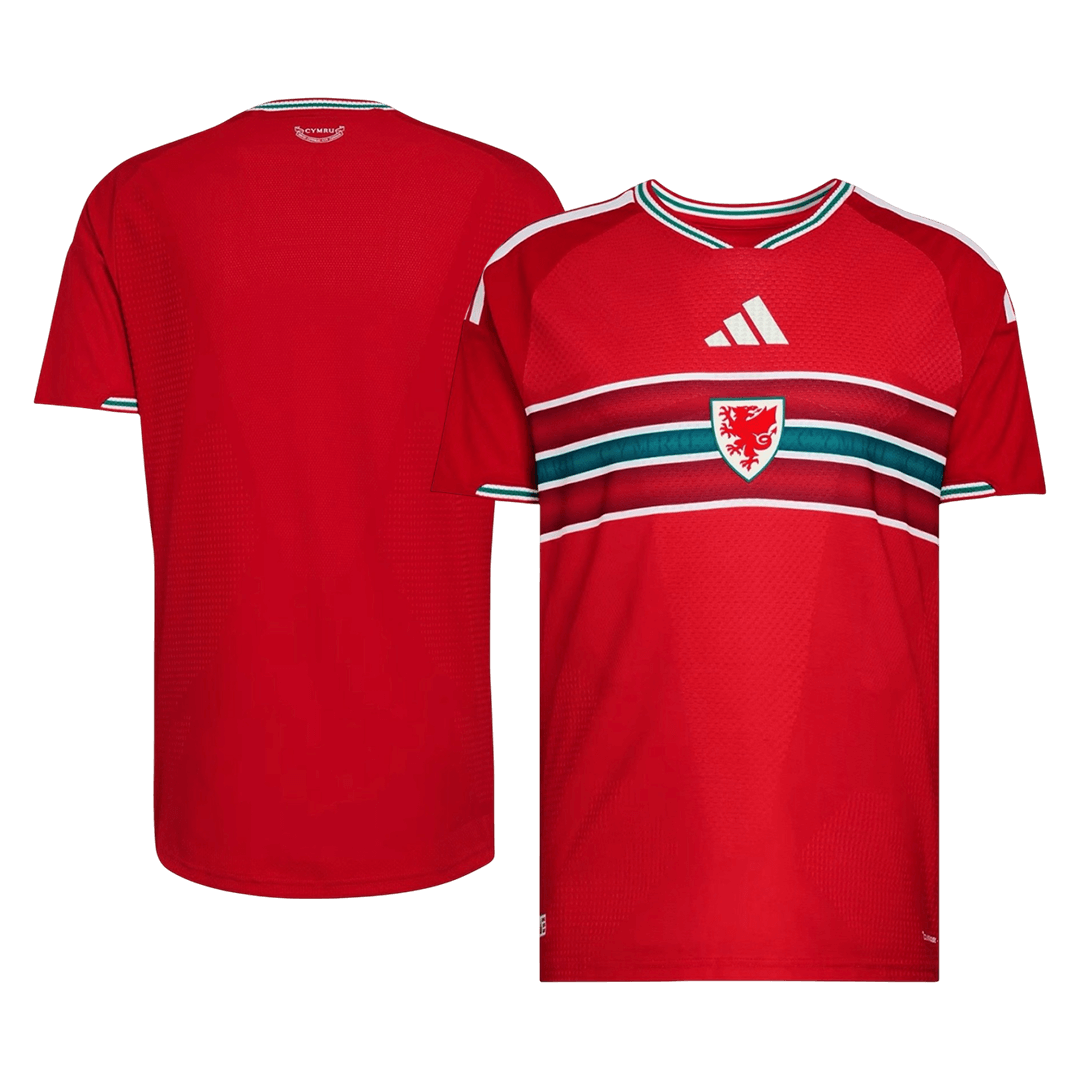 Maillot de foot domicile Pays de Galles Coupe du Monde 2026 Homme