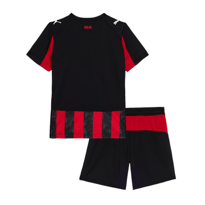 Maillot de Foot Domicile AC Milan 2025/26 Enfant