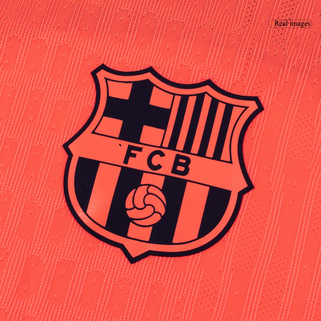 Maillot de football Lamine Yamal #10 Homme FC Barcelone UCL 2025/26 Version joueur Troisième extérieur - Coupe slim