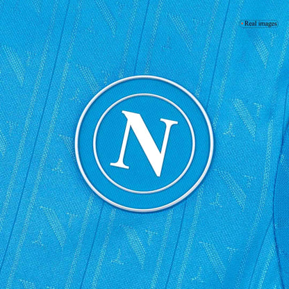 Maillot de football domicile officiel Napoli 2025/26 pour homme - Coupe ajustée