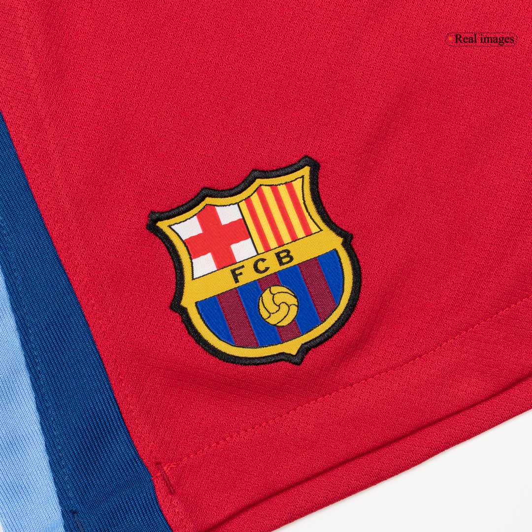 Short de foot quatrième extérieur homme Barcelone 2025/26