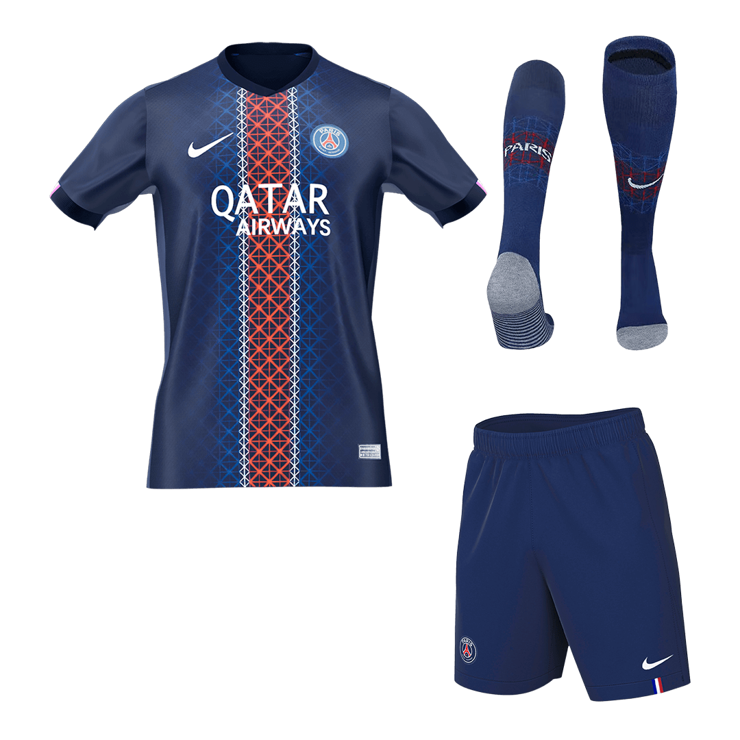 Ensemble complet maillot de foot domicile PSG 2025/26 homme [PREMIUM]
