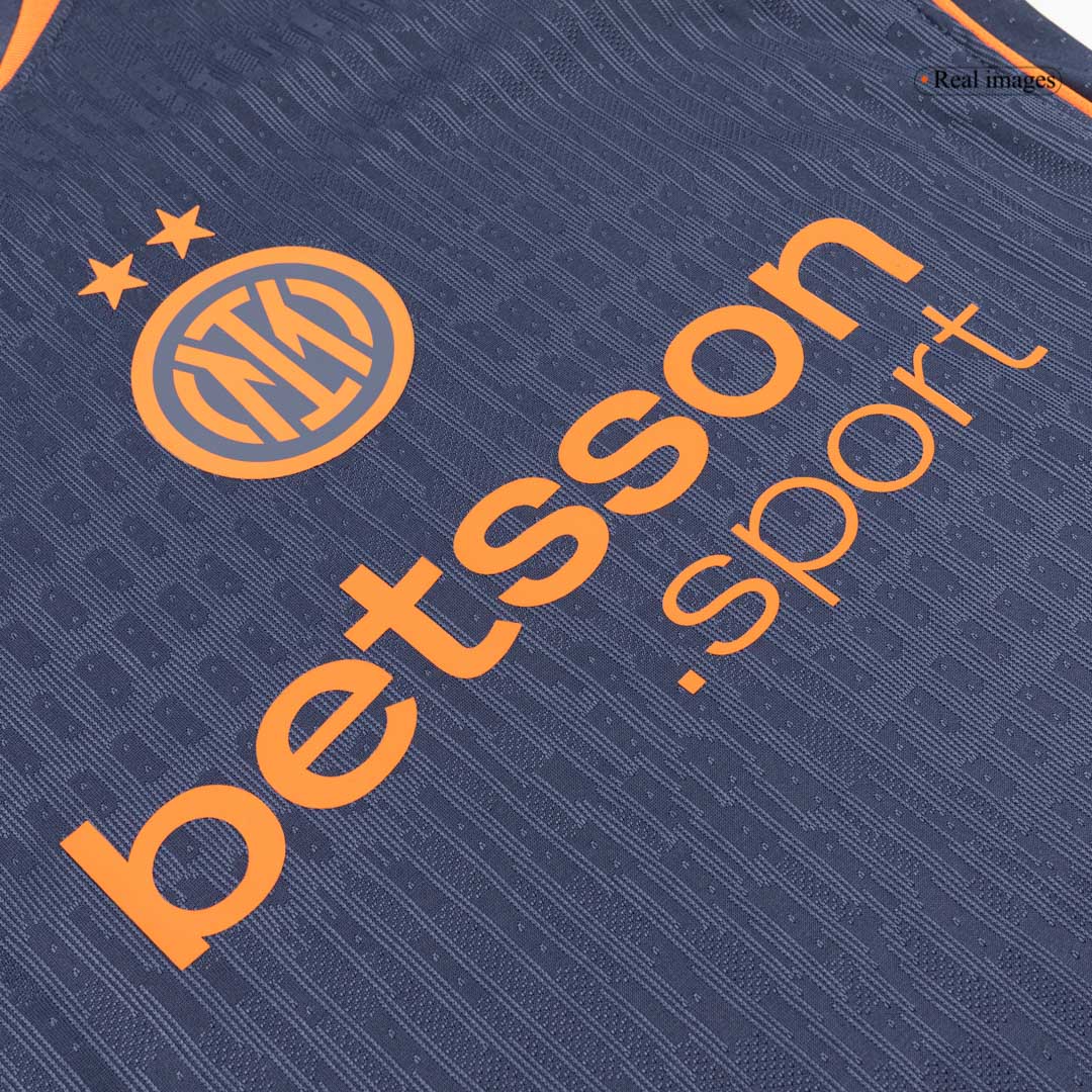 Maillot de football troisième extérieur Homme Inter Milan 2025/26 version joueur - Coupe ajustée