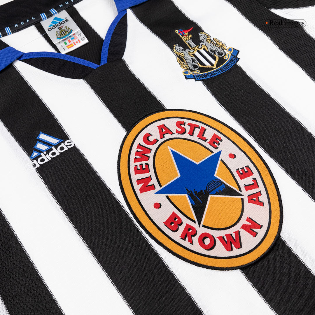 Maillot de football domicile rétro Newcastle United 1999/00 pour homme
