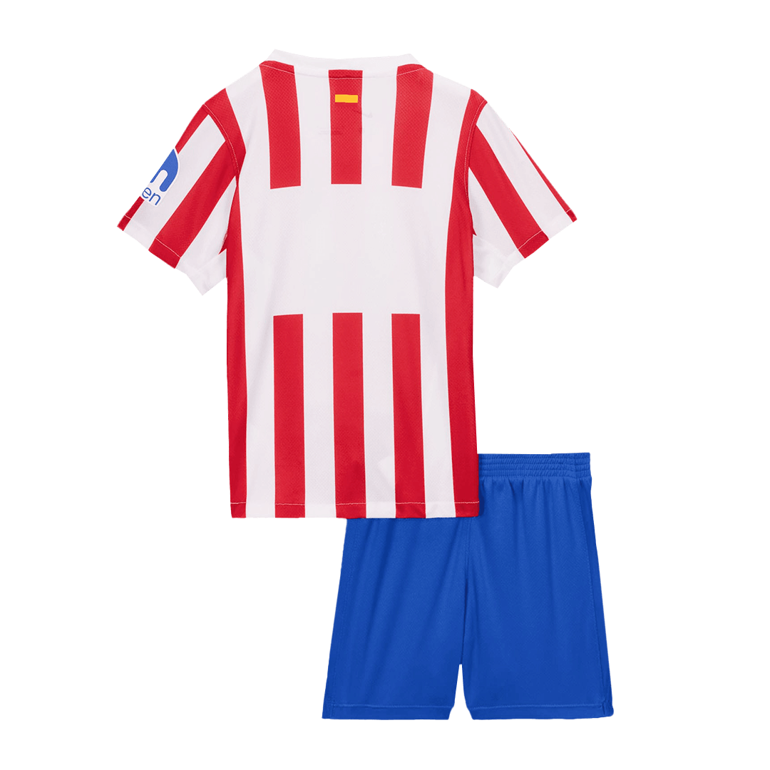 Tenue de football domicile Atlético Madrid 2025/26 pour enfant