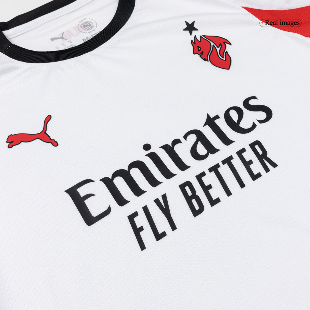 Maillot de foot extérieur enfant AC Milan 2025/26 kit complet