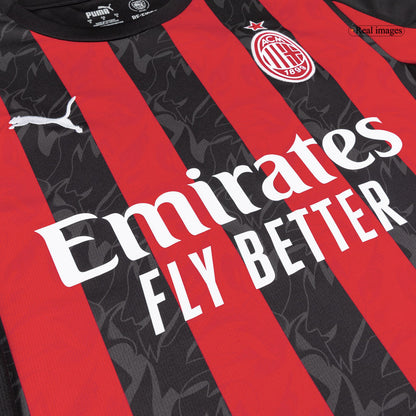 Maillot de football domicile AC Milan 2025/26 pour homme MODRIĆ #14 [PREMIUM]