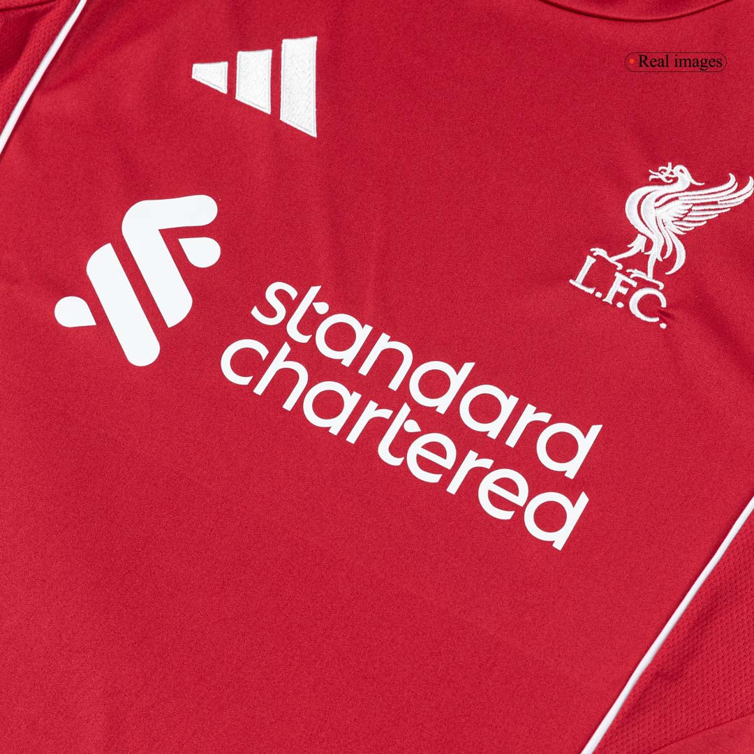 VIRGIL #4 Men's Liverpool 2025/26 Home Soccer Jersey
