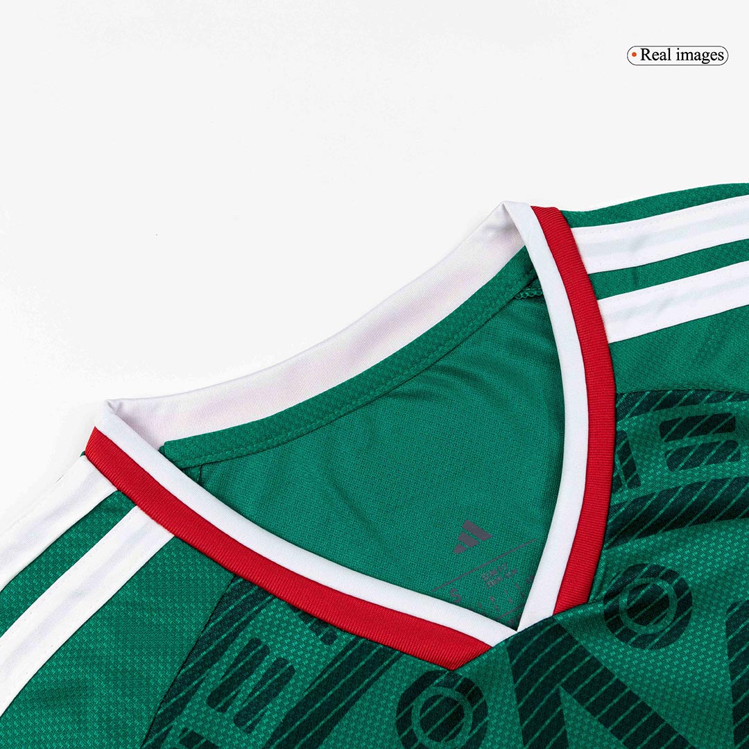 Maillot de foot domicile manches longues Mexique Coupe du Monde 2026 pour homme