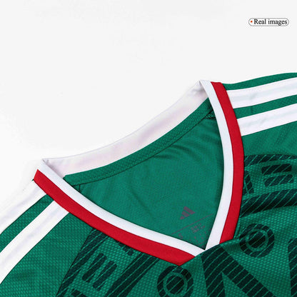 Maillot de foot domicile manches longues Mexique Coupe du Monde 2026 pour homme