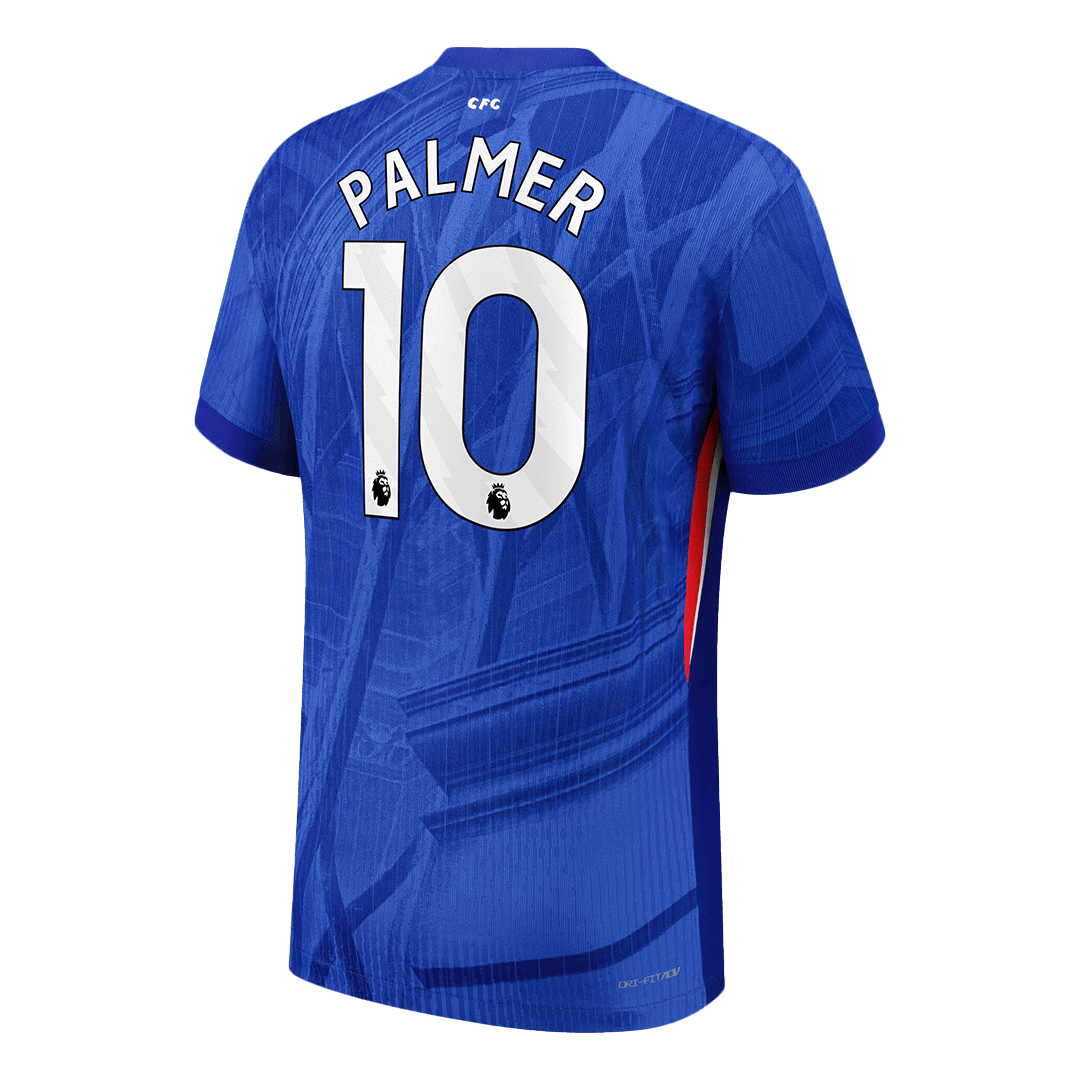 Maillot de football domicile homme Chelsea F.C. 2025/26 PALMER #10 version joueur - Coupe ajustée