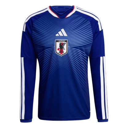 Maillot de foot domicile manches longues Coupe du Monde 2026 Homme Japon