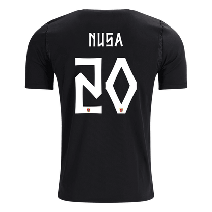 NUSA #20 Men's Norway World Cup 2026 Away Soccer Jersey