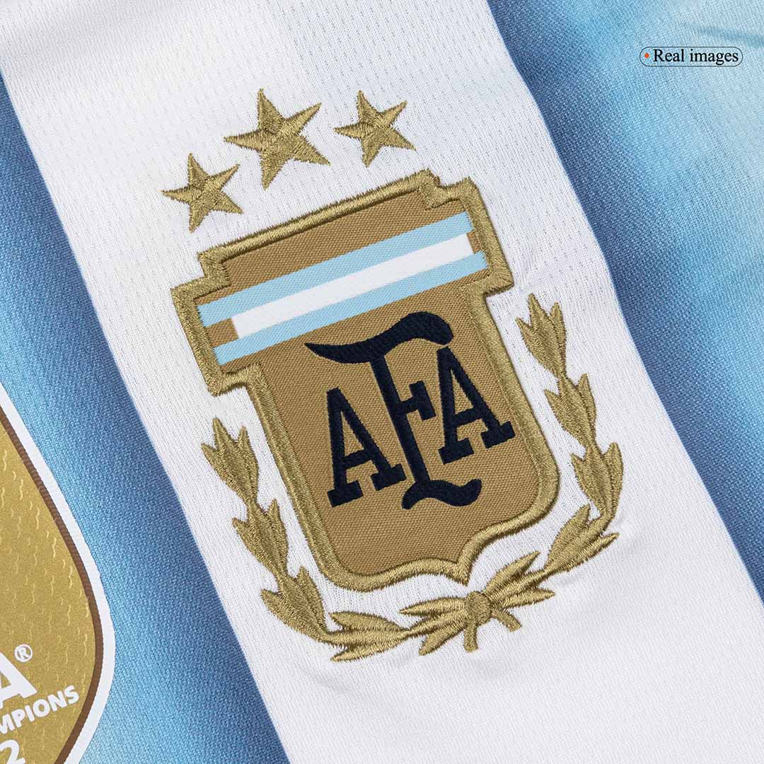 Maillot de football domicile manches longues Argentine Coupe du Monde 2026 pour homme