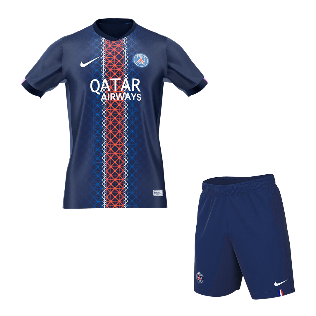Maillot de football domicile du PSG 2025/26 pour homme [PREMIUM]