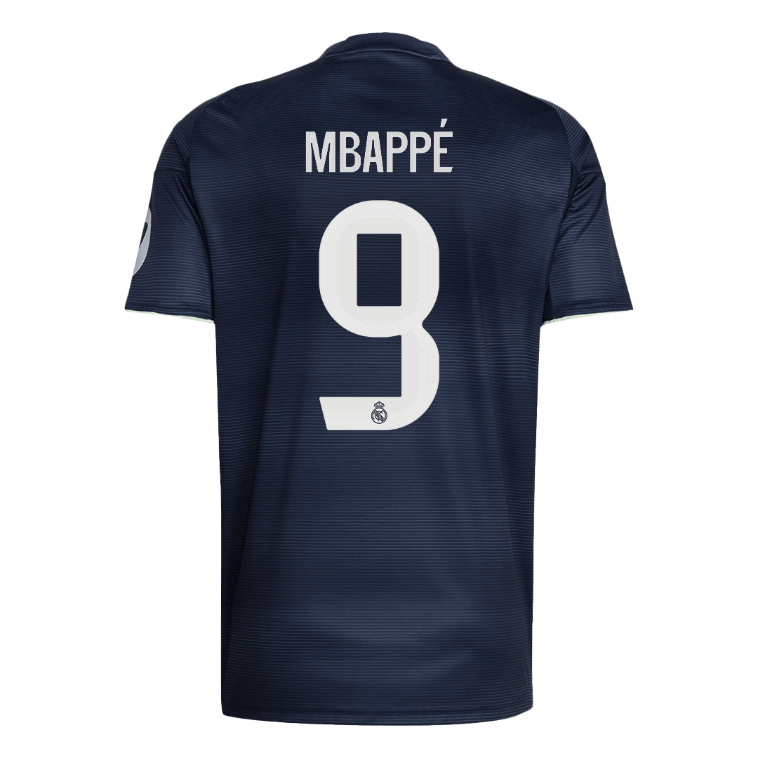 MBAPPÉ #9 Maillot de foot extérieur Real Madrid 2025/26 pour homme [PREMIUM]