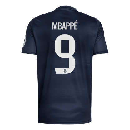 MBAPPÉ #9 Maillot de foot extérieur Real Madrid 2025/26 pour homme [PREMIUM]