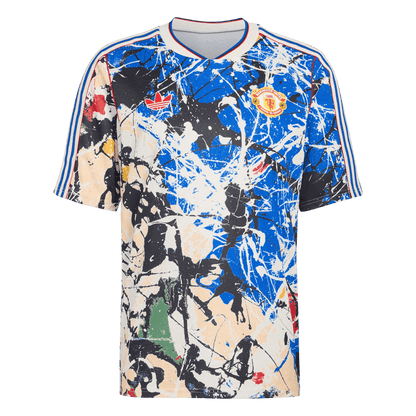 Maillot de football d'avant-match Manchester United 2025/26 pour homme