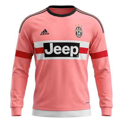 Maillot de football rétro Juventus 2015/16 extérieur manches longues pour homme
