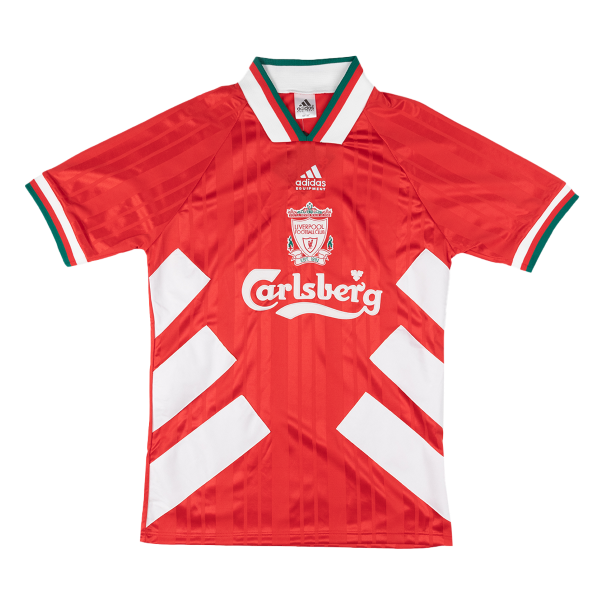 Maillot de football rétro domicile Liverpool 93/95 pour homme