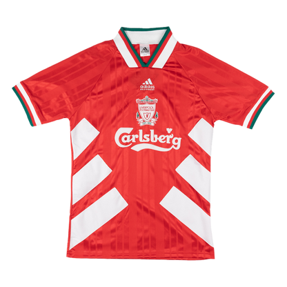 Maillot de football rétro domicile Liverpool 93/95 pour homme