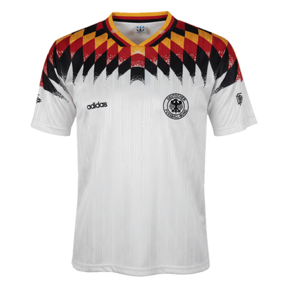 Maillot de football rétro domicile homme Allemagne 1994