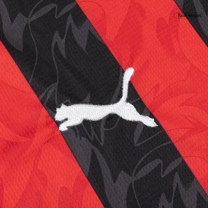 Maillot de Foot Domicile AC Milan 2025/26 Manches Longues Homme