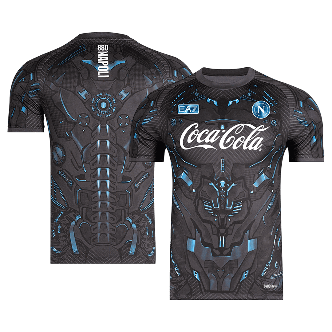 Maillot de football d'avant-match Napoli 2025/26 pour homme