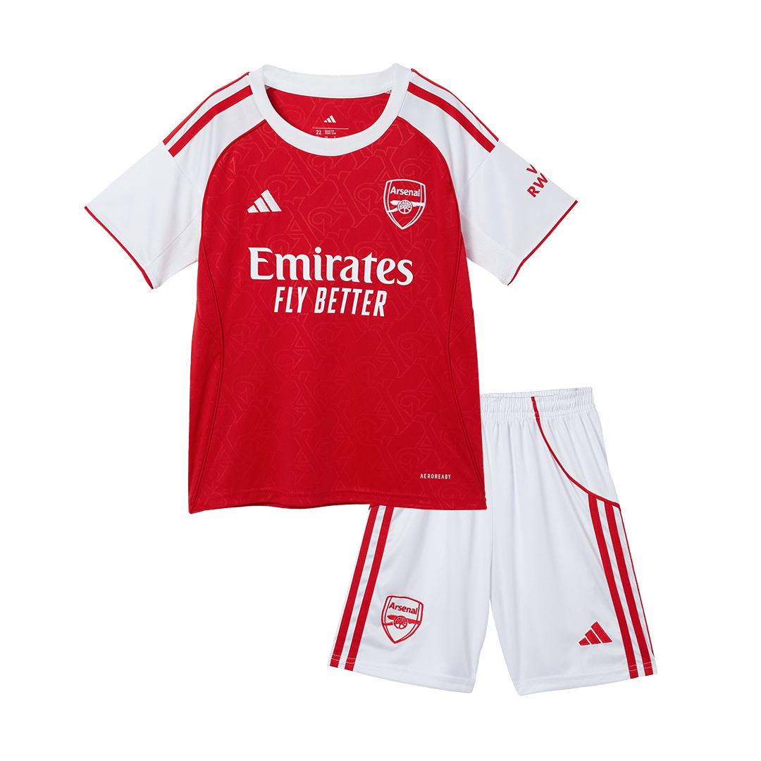 Kit maillot de football domicile Arsenal Enfant 2025/26
