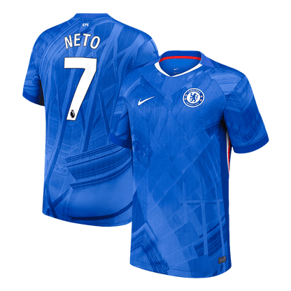 Maillot de foot domicile Chelsea 2025/26 NETO #7 Homme [PREMIUM]